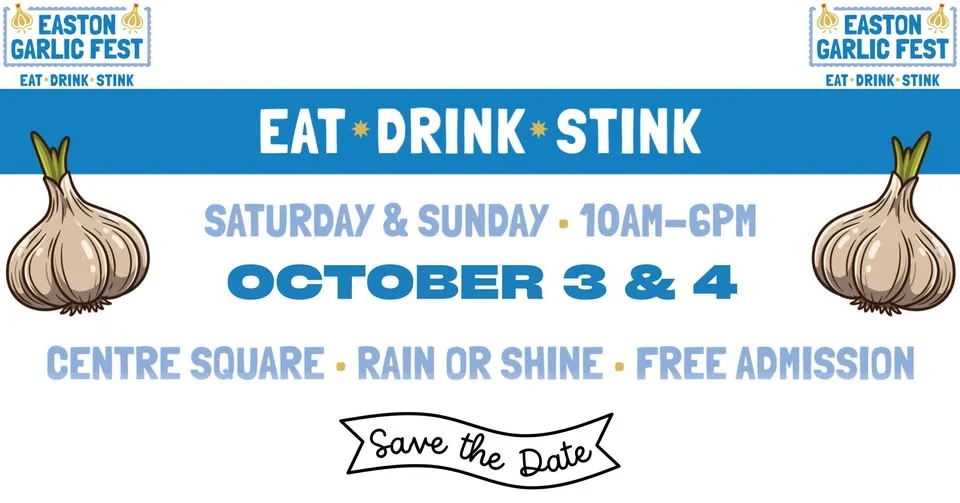 Easton Garlic Fest 2026 - Save the Date