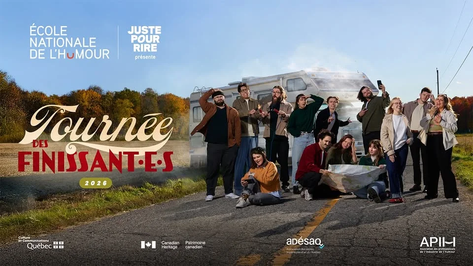 Les finissants de l'École nationale de l'humour / Cuvée 2026 | Saint-Hyacinthe