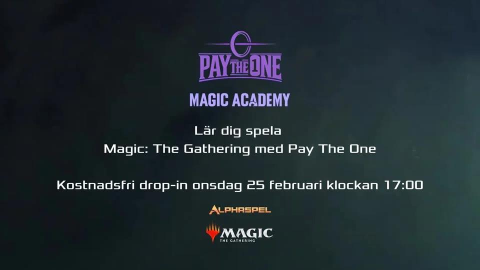 Magic Academy - Lär dig Magic kostnadsfritt med Pay the One!