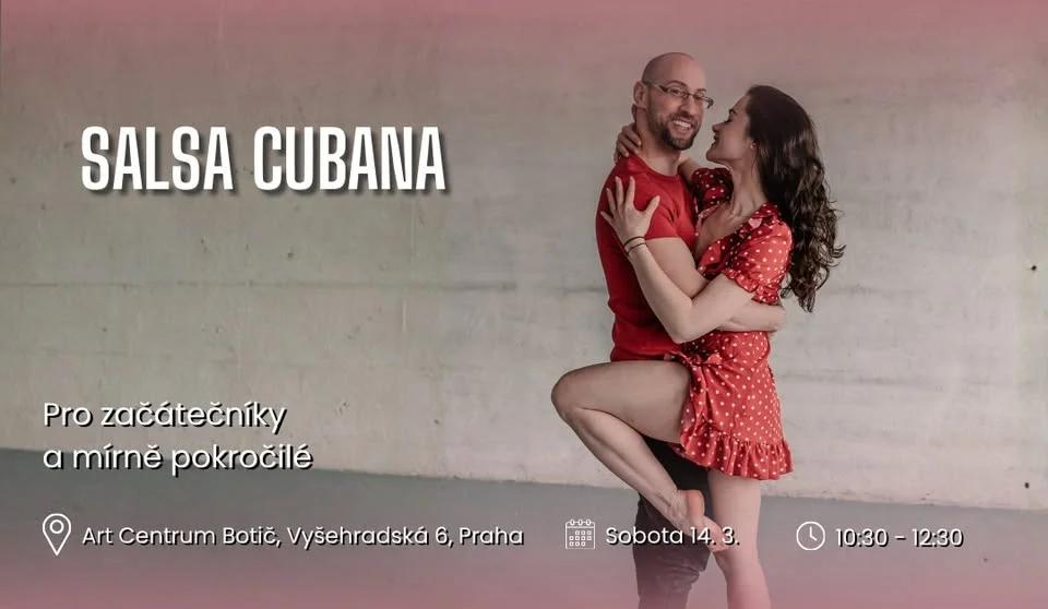 🔥 Salsa Cubana - Sobota 14.3. | 10:30-12:30 Pro začátečníky a mírně pokročilé