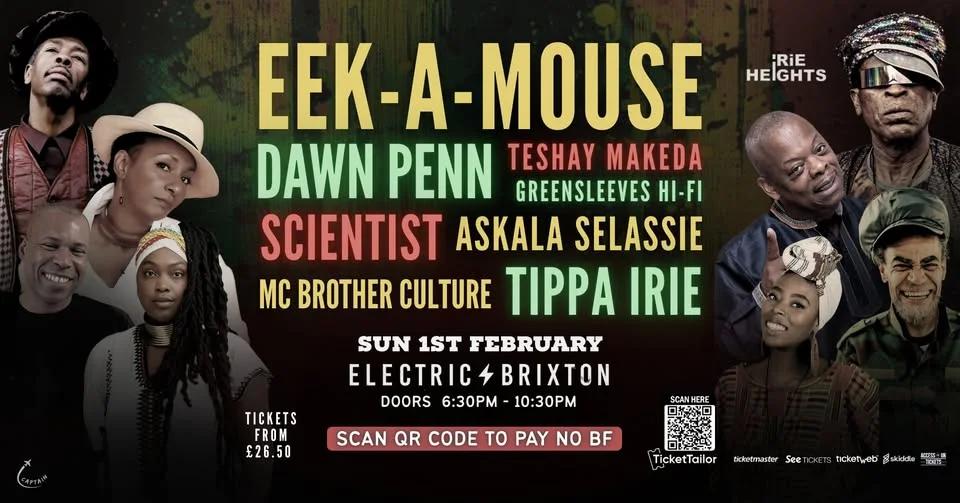 Eek-A-Mouse & Friends - Live Mix by Scientist