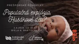 Populačná explózia - Husákové deti? | Prešporské pondelky (prednáška)