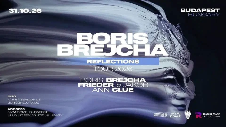 Boris Brejcha – Reflections Tour 2026 | MVM Dome Budapest