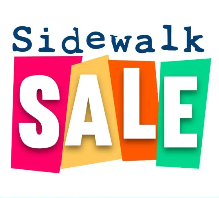 1st Annual Sidewalk Sale