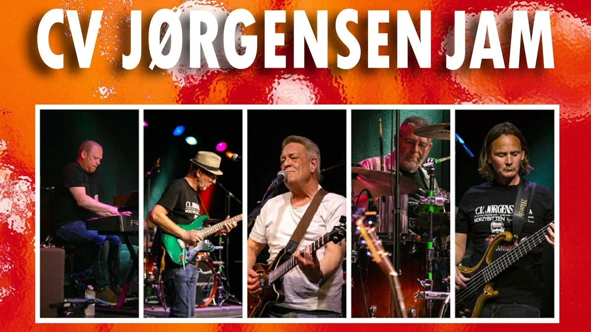 C.V. Jørgensen Jam på 28 Live i Roskilde