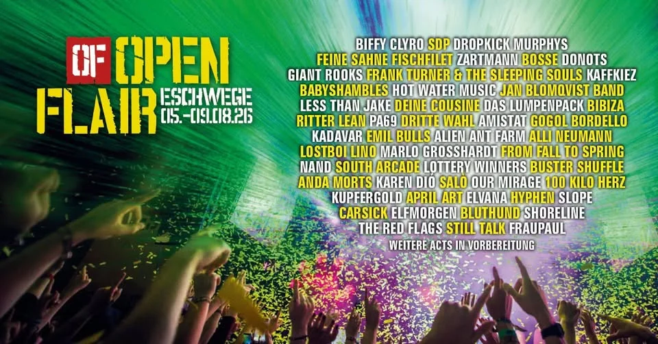 Open Flair Festival 2026
