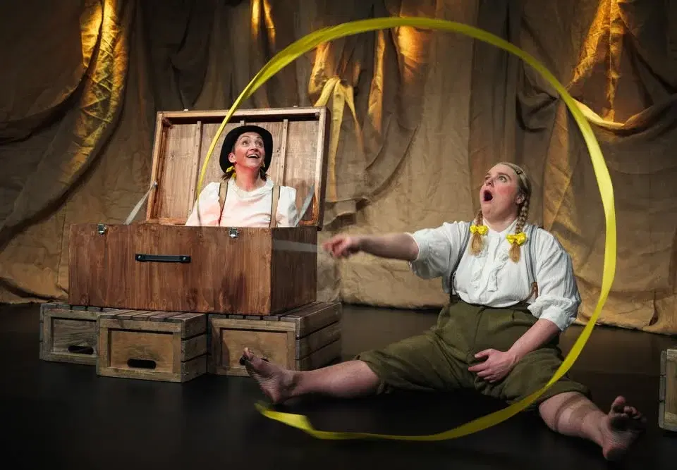 BULLAN Barnscen Culturen, 4:e teatern. Vågar jag? med Mittiprickteatern