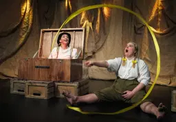 BULLAN Barnscen Culturen, 4:e teatern. Vågar jag? med Mittiprickteatern