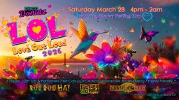 💗 DISCO DONUTZ presents LOL: Love Out Loud 2026 💗 Spring Equinox ~ A Season of Rebirth
