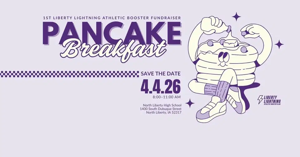 SAVE THE DATE: Liberty Lightning Pancake Breakfast Fundraiser