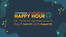 4th Wednesday Happy Hour