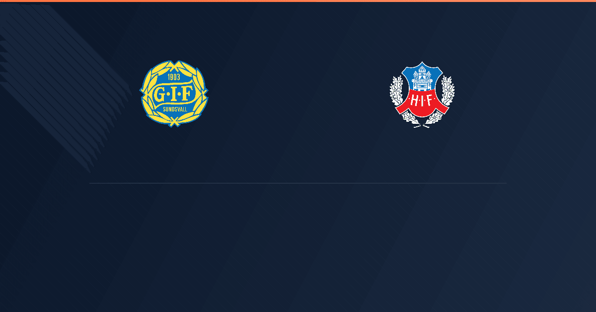 Sundsvall vs Helsingborg