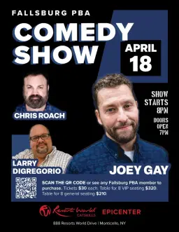 Fallsburg PBA Comedy Show