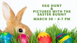 Easter Bunny and Egg Hunt