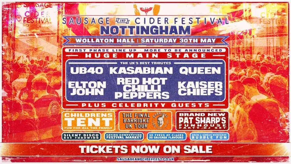 Sausage and Cider Festival - Nottingham 2026