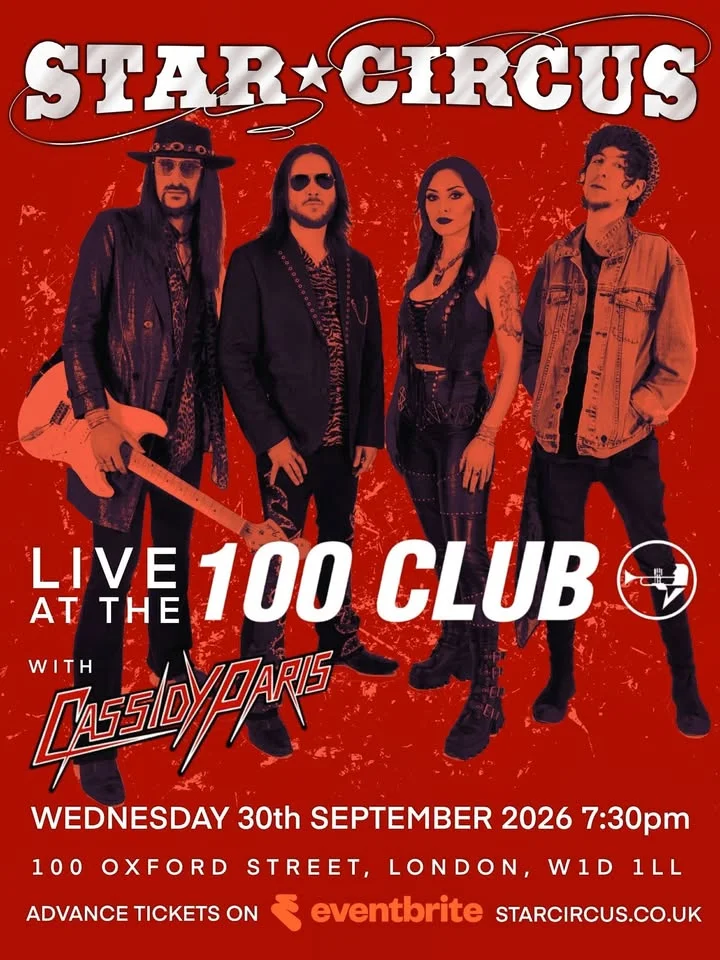 STAR CIRCUS at The 100 Club, London