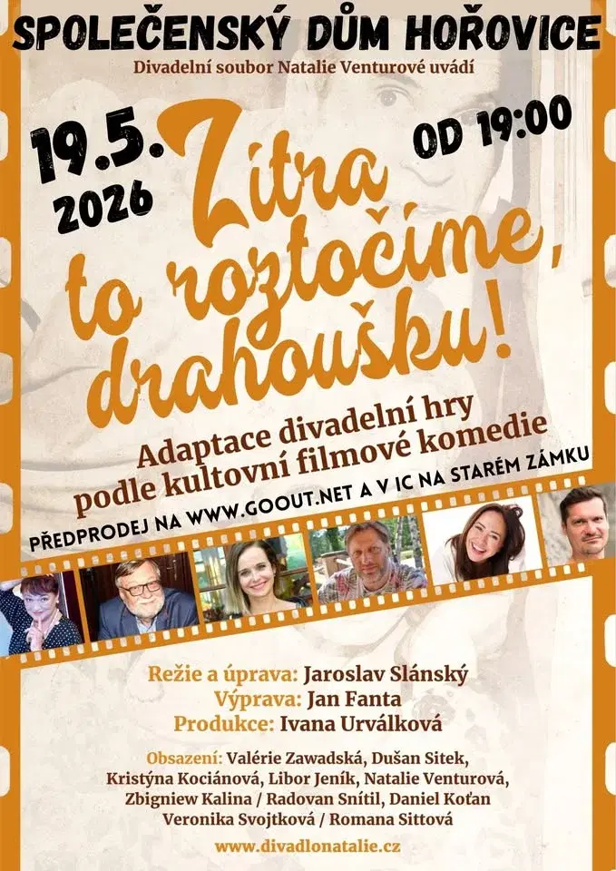 Zítra to roztočíme, drahoušku !