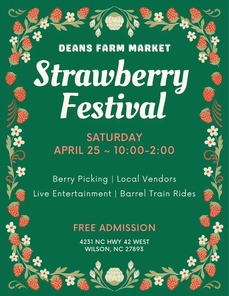 Deans Farm Market Strawberry Festival