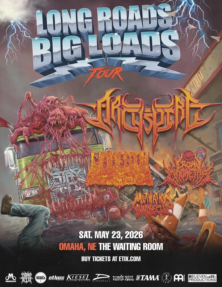 Archspire: Long Roads Big Loads Tour