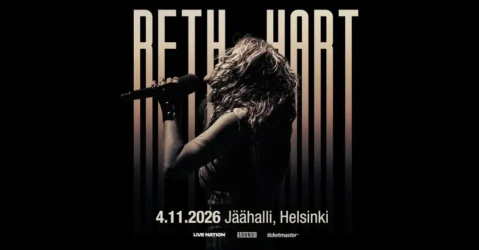 Beth Hart (US), Helsingin Jäähalli 4.11.2026