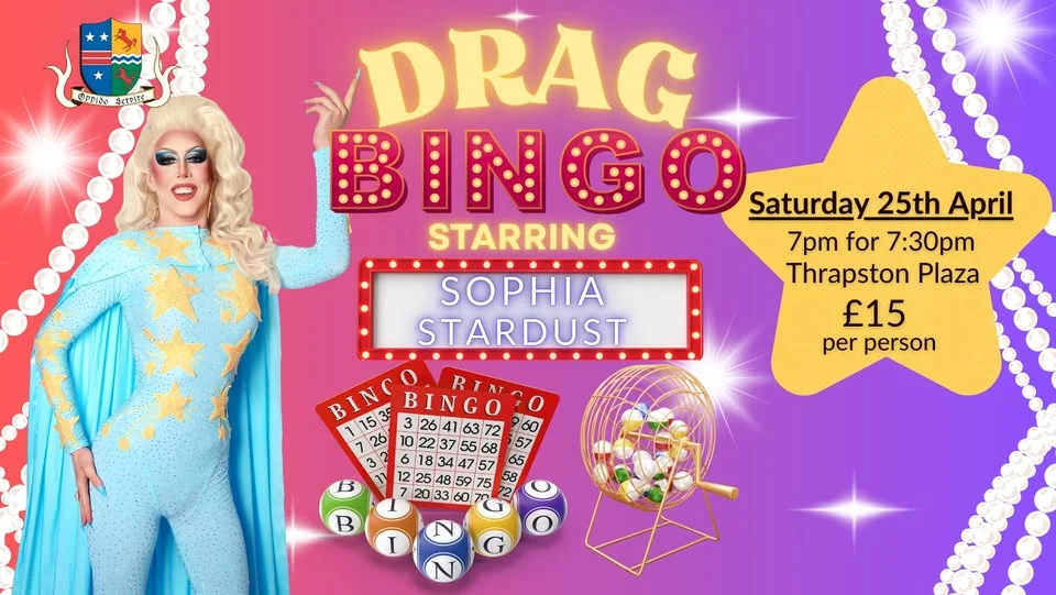 ✨ DRAG BINGO NIGHT with SOPHIA STARDUST ✨