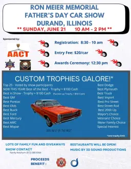 Durand Father's Day Car Show on the Square