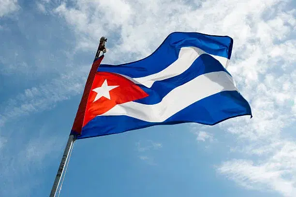 Cuban Flag Raising
