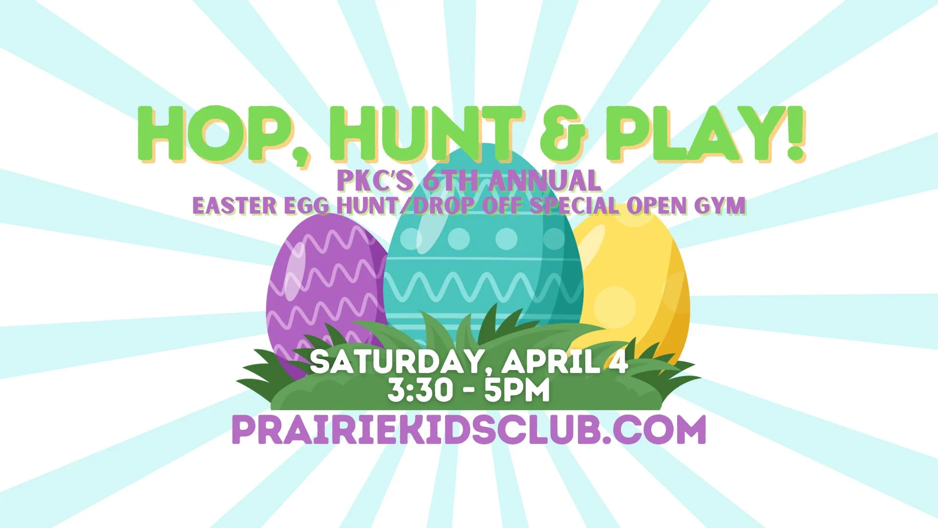 Hop, Hunt & Play! PKC's 6th Annual Egg Hunt
