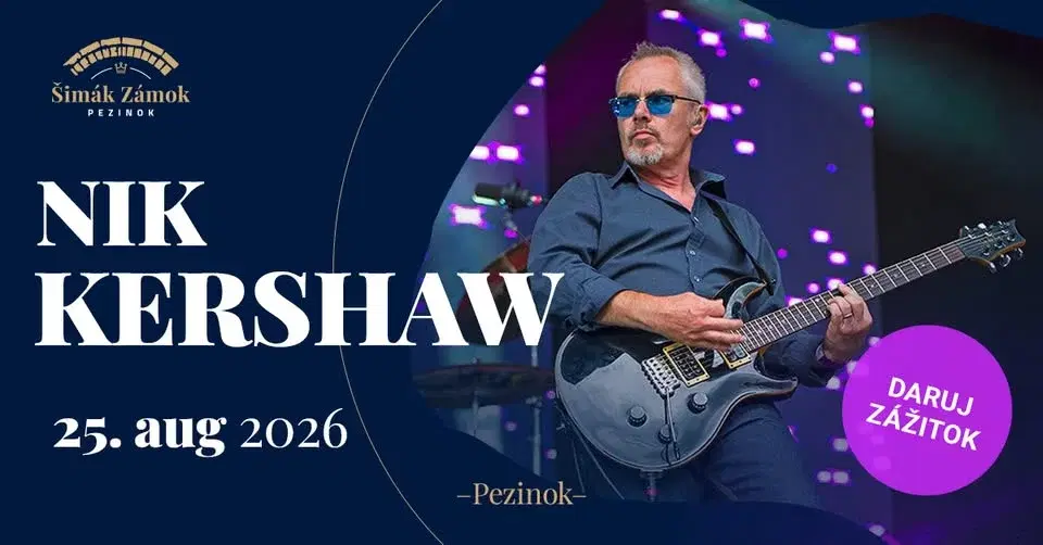 NIK KERSHAW na zámku