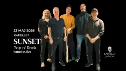 Sunset pop n rock på Kapellet Norrtälje