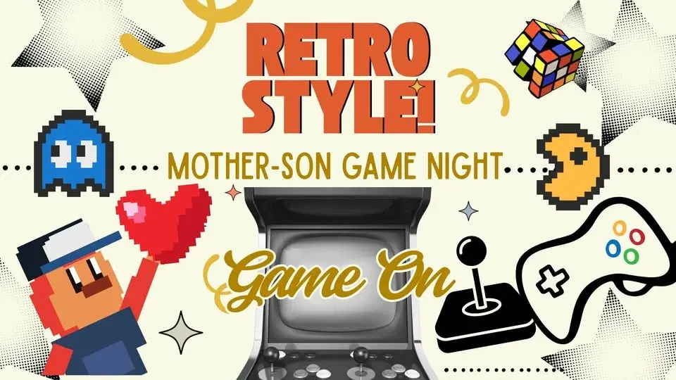 Mother-Son Game Night