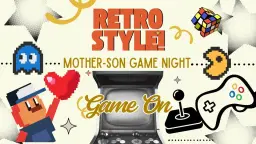 Mother-Son Game Night