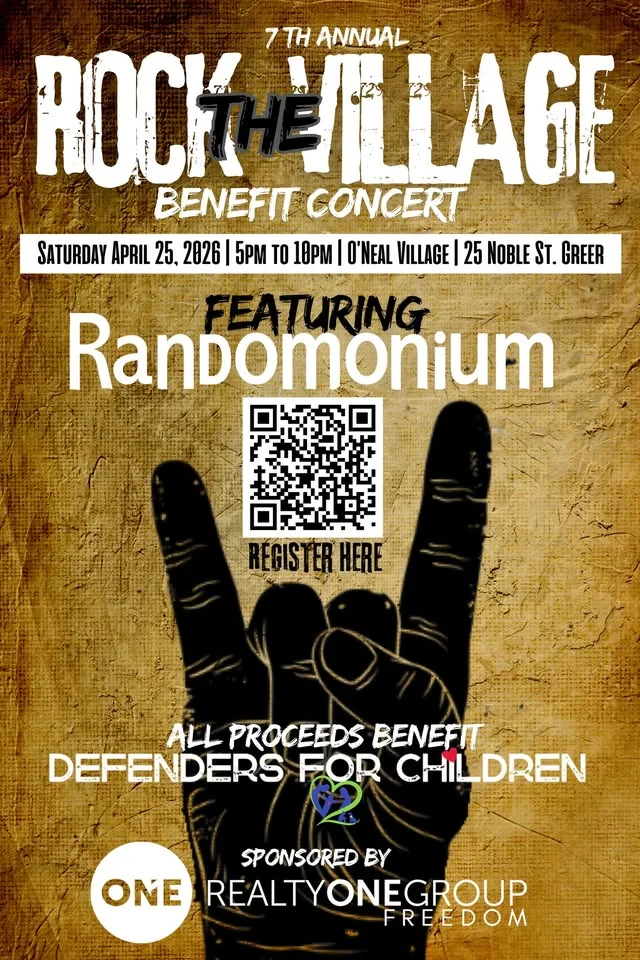 7th Annual Rock the Village Benefit Concert ft Randomonium. Presented by Realty One Group Freedom