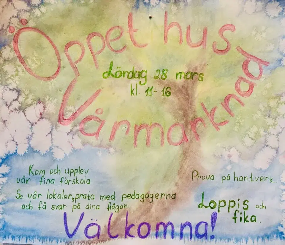 Öppet hus & Vårmarknad 🌷