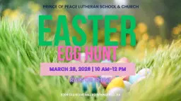 Easter Egg Hunt (Save the Date)