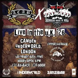 A.C.A.B. X Haymaker LIVE IN THE U.K. ‘25