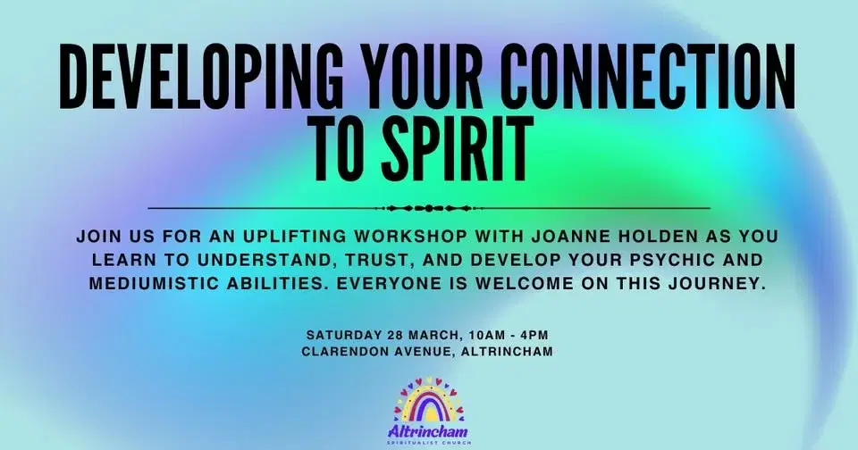 WORKSHOP_Developing Your Connection to Spirit with Joanne Holden