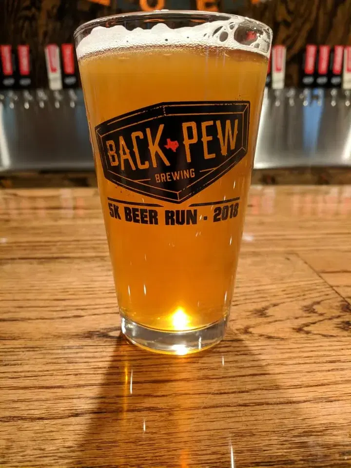 Back Pew Brewing Co 5K Beer Run