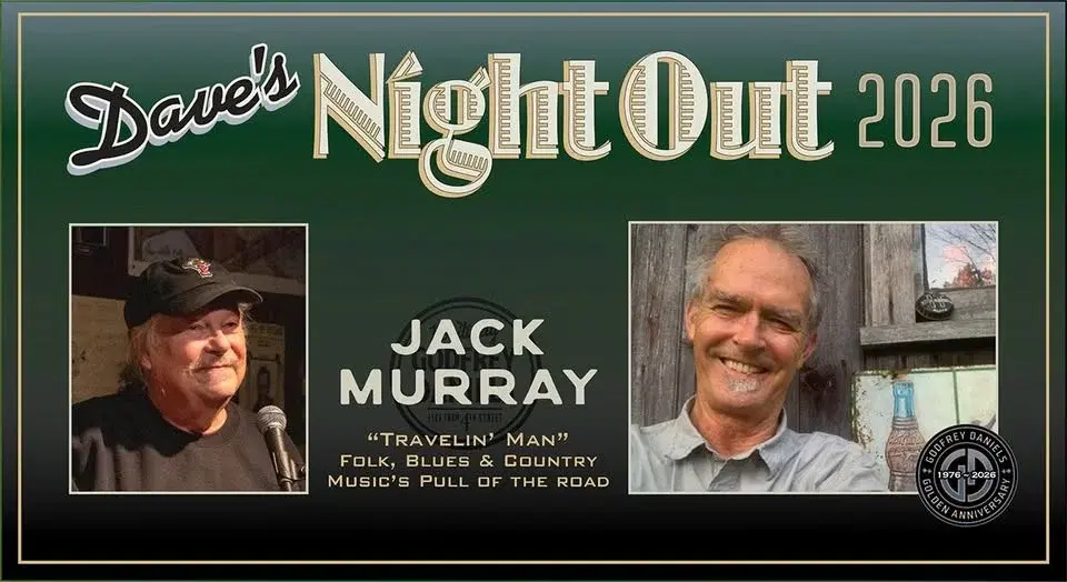 Dave’s Night Out with Jack Murray – Travelin’ Man, an Exploration of Folk, Blues, and Country Music’s Pull of the Road