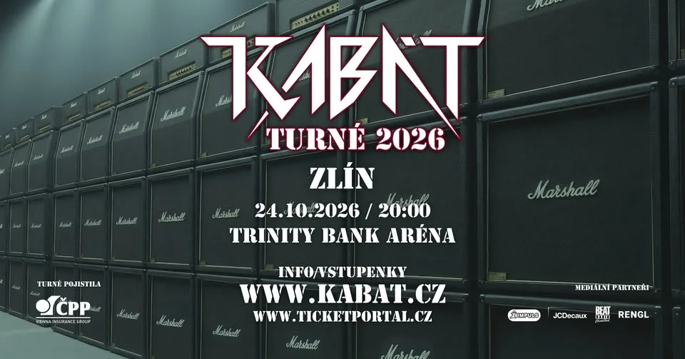 Zlín - Kabát Turné 2026