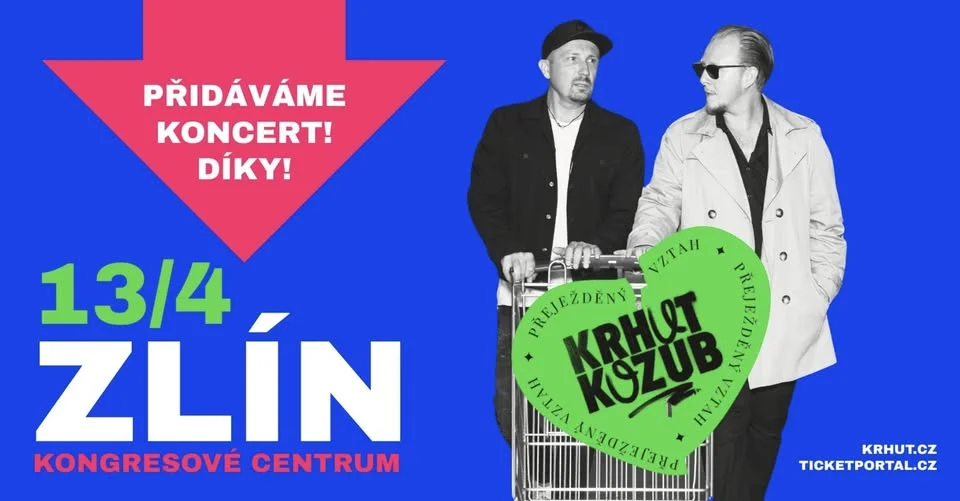 Krhut & Kozub - PŘEJEŽDĚNÝ VZTAH TOUR - ZLÍN