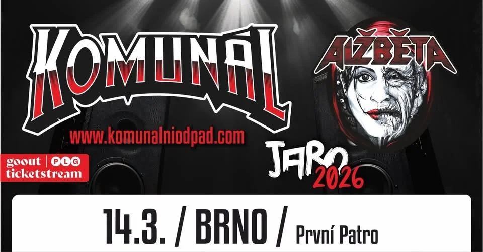 Komunál & Alžběta - Brno - Jarní Tour 2026