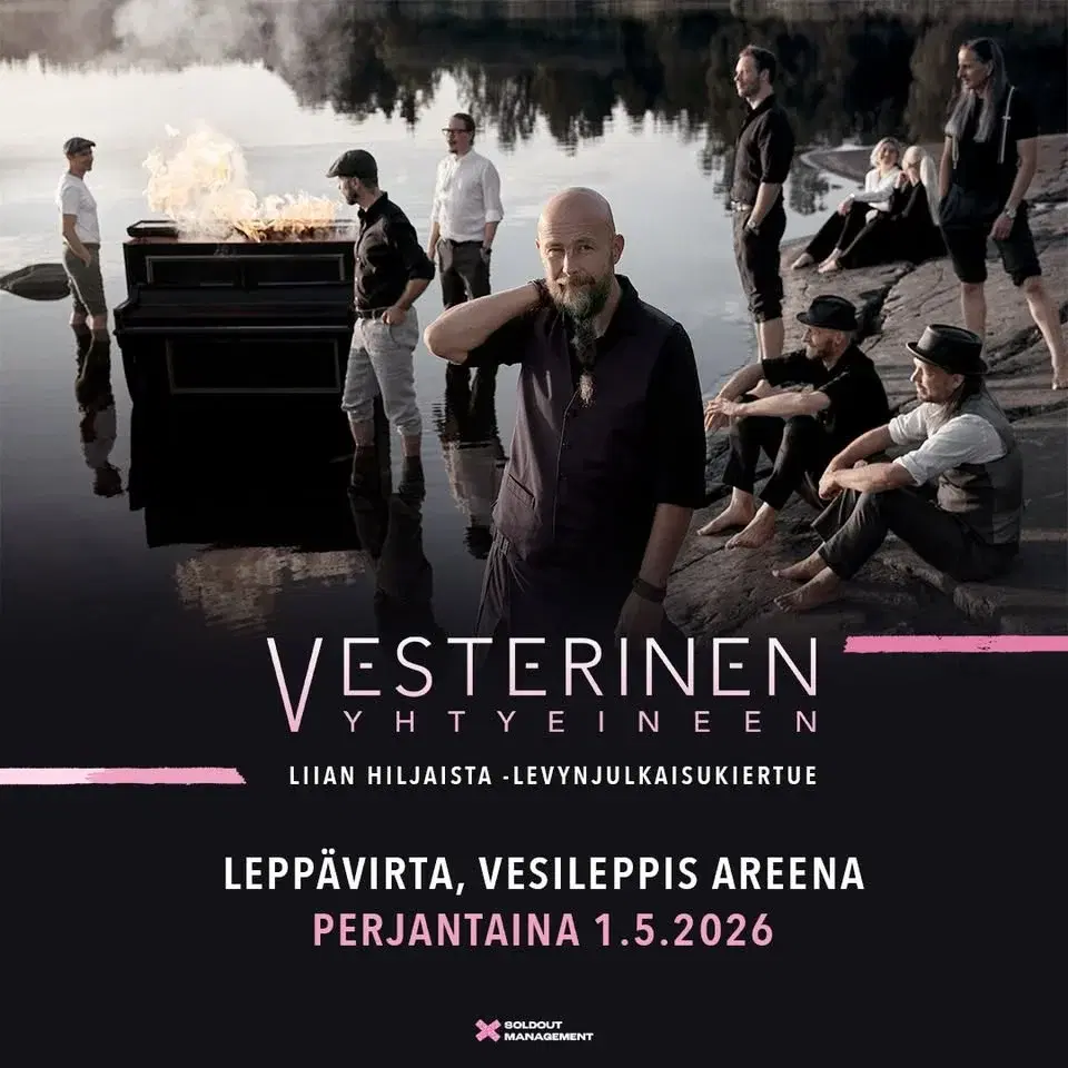 Vesterinen Yhtyeineen / Leppävirta, Vesileppis Areena