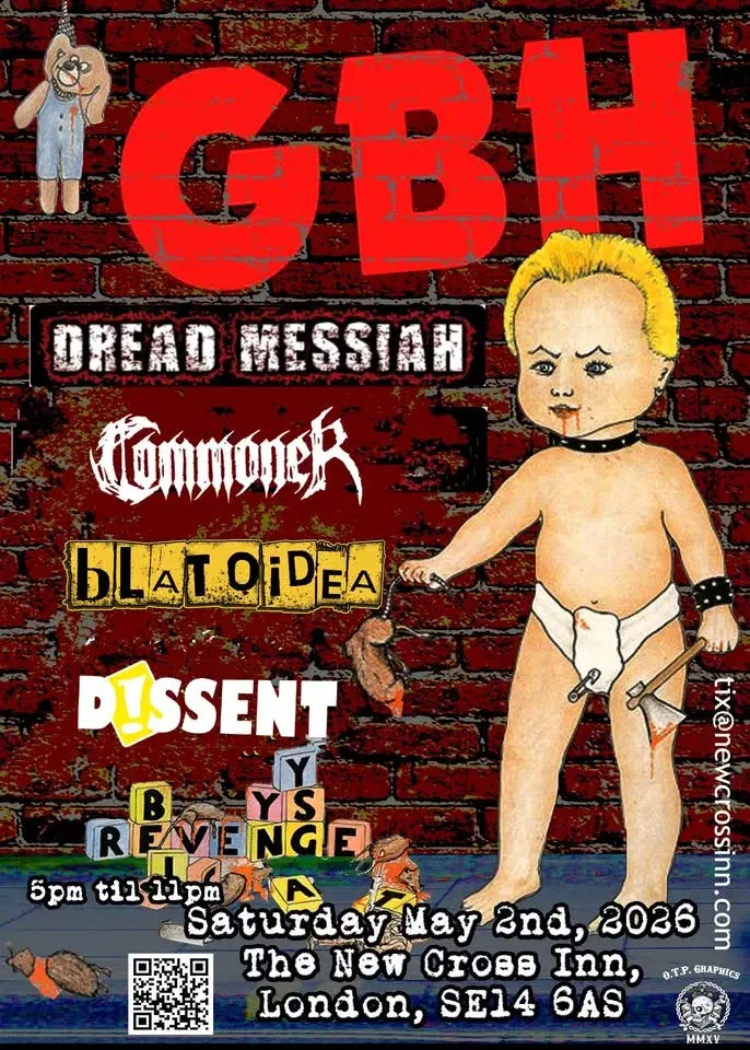 GBH / DREAD MESSIAH / COMMONER / BLATOIDEA / DISSENT