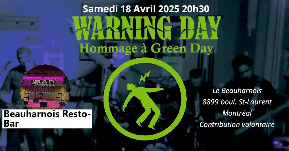 Show Warning Day - Hommage à Green Day