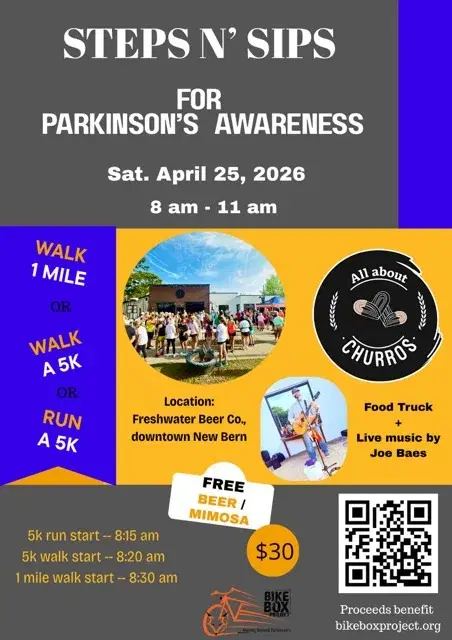 Steps n' Sips for Parkinson's Awareness