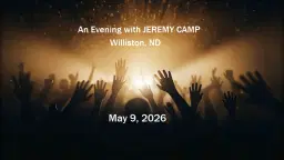 Jeremy Camp- Williston Concert!