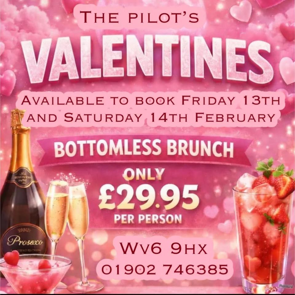 Valentines bottomless brunch 🥂 💖