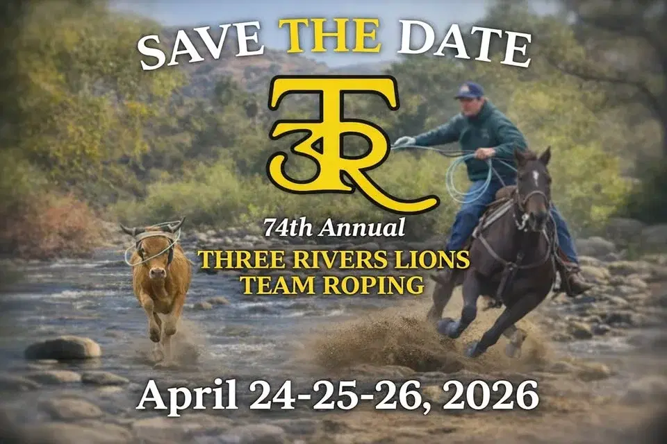 Three Rivers Lion 74th Annual Team roping