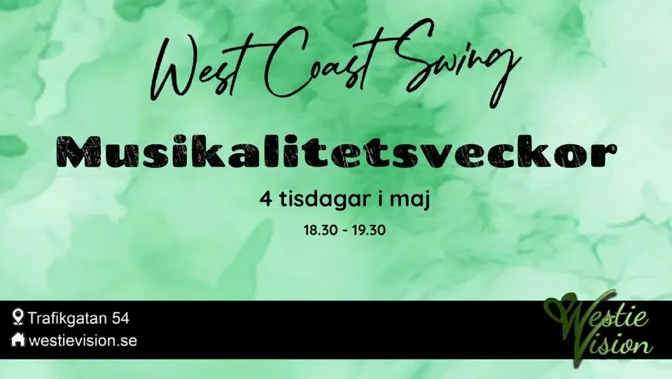 WCS Musikalitetskurs 4 tisdagar i maj